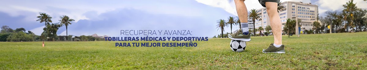 Tobilleras ortopédicas para aliviar, estabilizar y proteger los tobillos