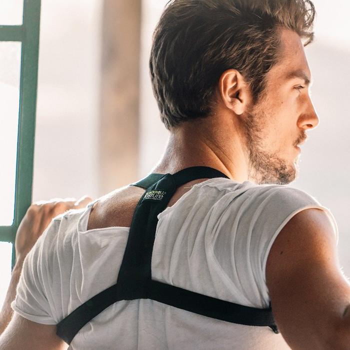 Corrector de postura ajustable para espalda