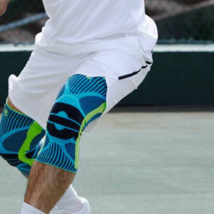 Formas de cuidar las rodillas del tenis