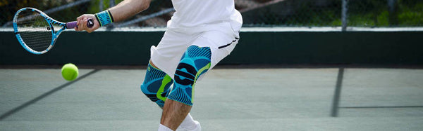 Formas de cuidar las rodillas del tenis