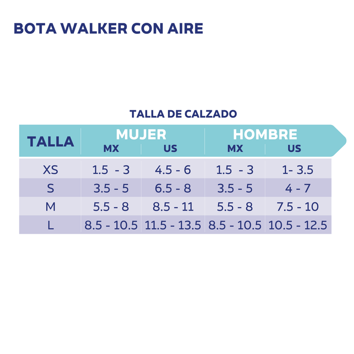 Bota Ortopédica de Aire Walker
