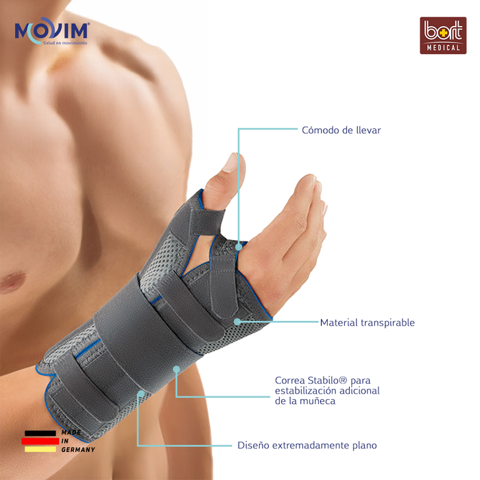 Muñequera pulgar SellaTex Classic