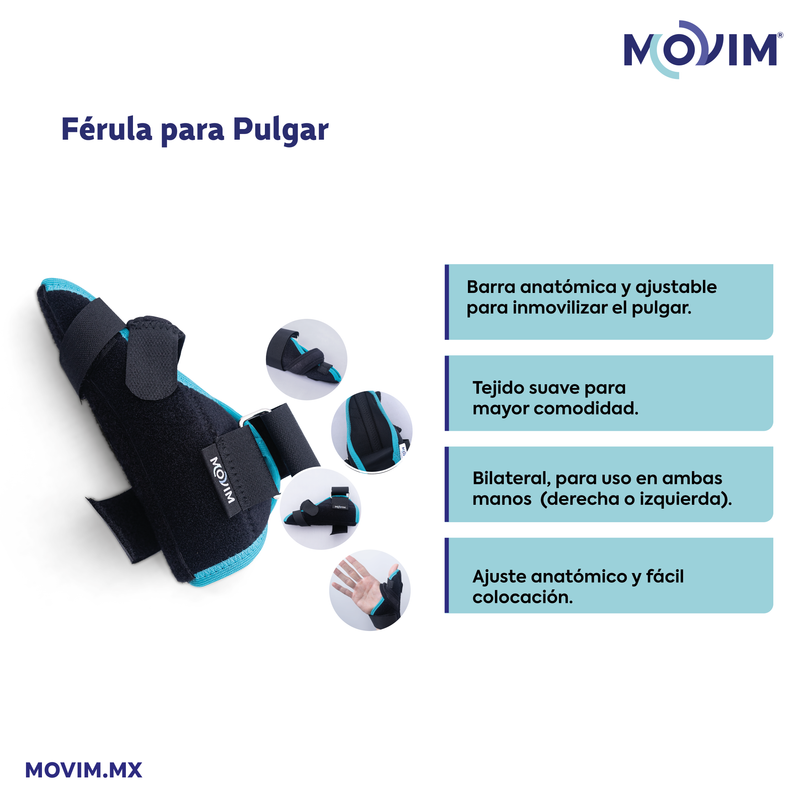 Férula para pulgar