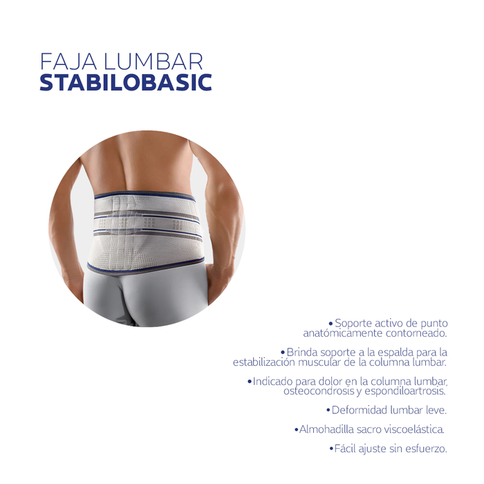 Faja Lumbar StabiloBasic